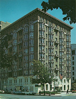 拉斐特酒店。1960年代
